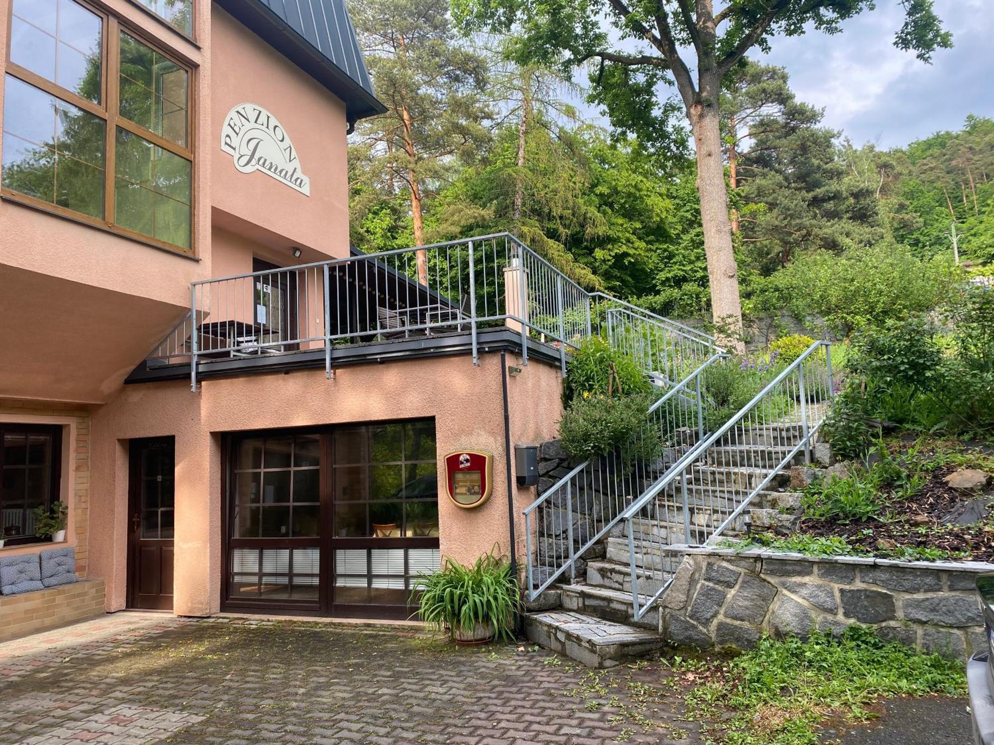 Penzion Janata Slapy nad Vltavou Exterior foto